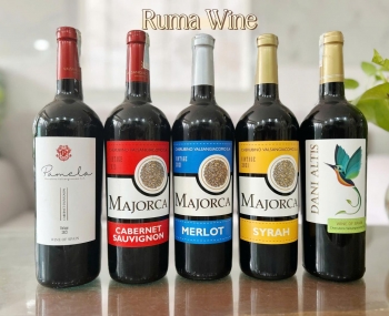 Rượu vang đỏ Tây Ban Nha nhập khẩu