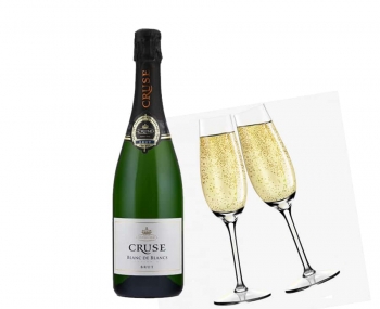 Rượu vang pháp Sparkling Wine Cruse Brut (vang nổ)