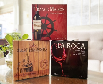 Rượu vang bịch 5 lít nhập khẩu