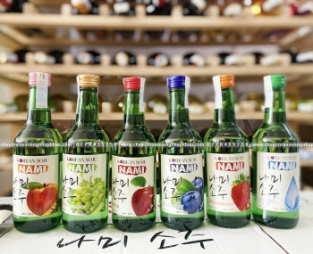 Rượu Soju Hàn Quốc Nami 360ml - 6 hương vị