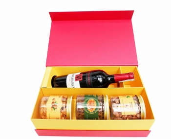 Hộp quà tặng tết rượu vang Úc Margheria đỏ