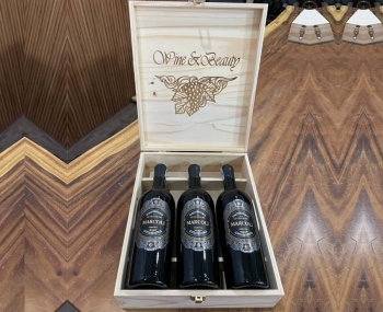 Quà tặng cao cấp 3 chai rượu vang Ý Marcoli