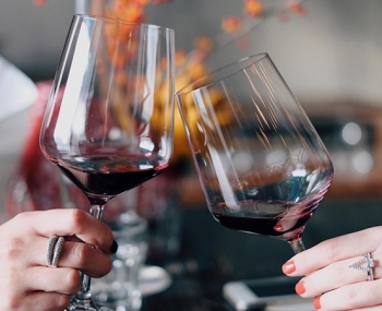 Bộ 6 ly rượu vang pha lê Tiệp Rona 400ml