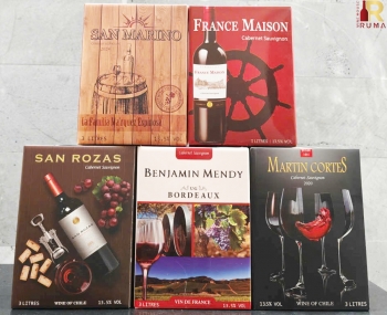 Rượu vang bịch 3 lít nhập khẩu