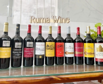 Rượu vang đỏ Pháp nhập khẩu