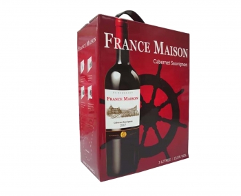 Rượu vang bịch Pháp France Maison 3 lít